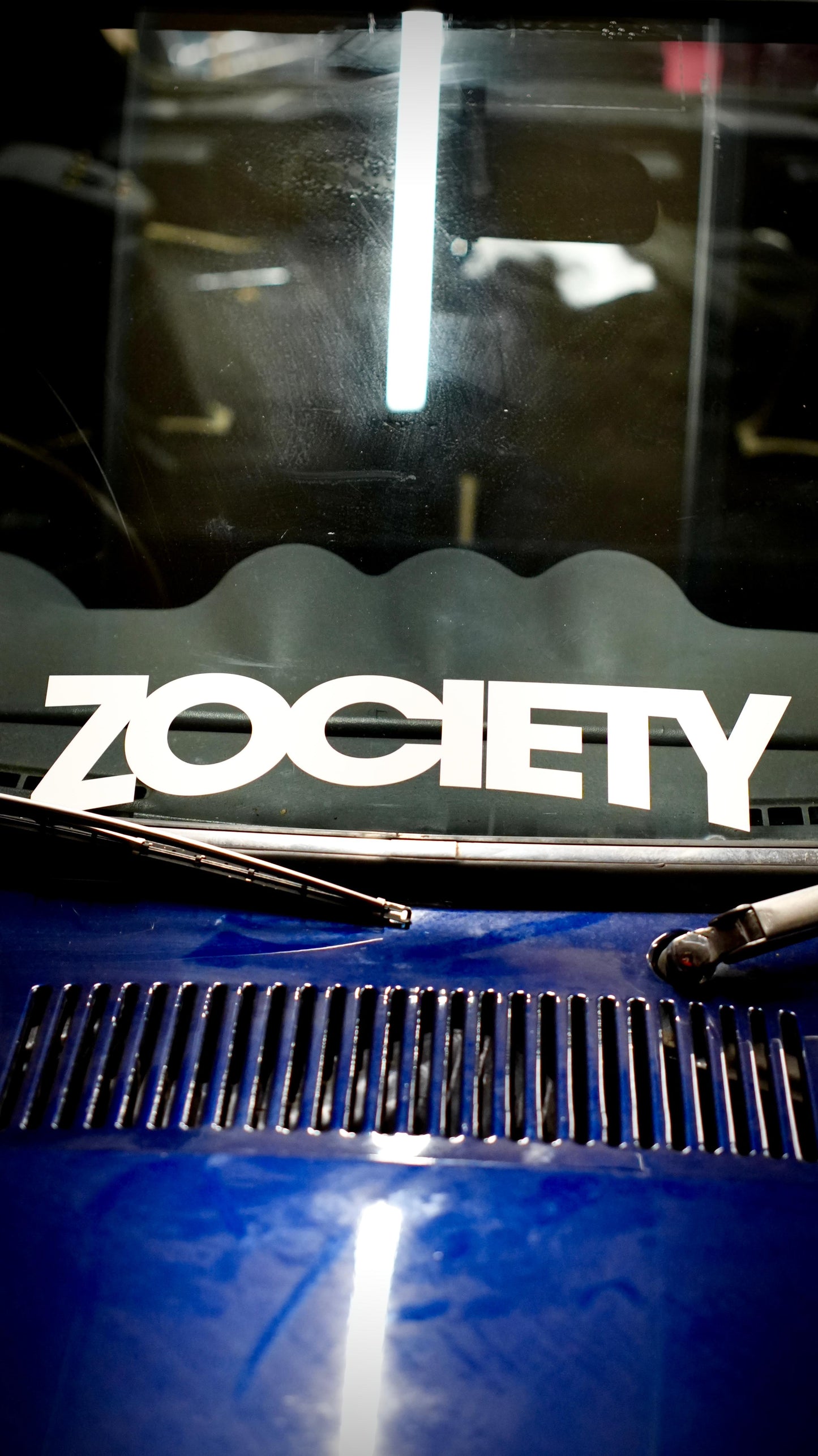 Large Curved Zociety Sticker