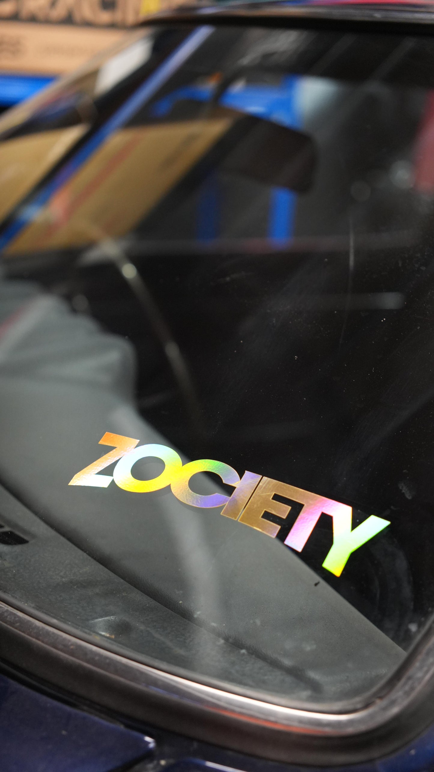 Small Curved Zociety Sticker
