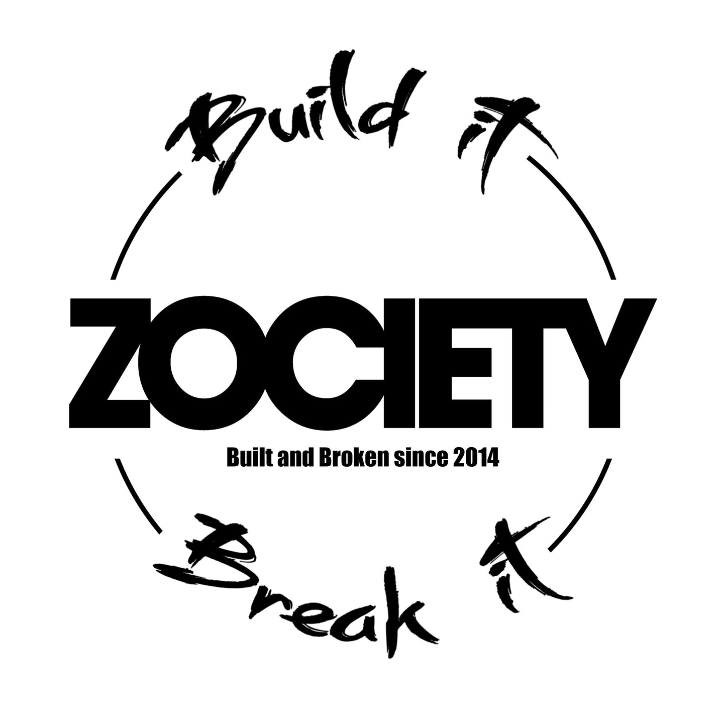 Build It Break It XL Rear Window Sticker