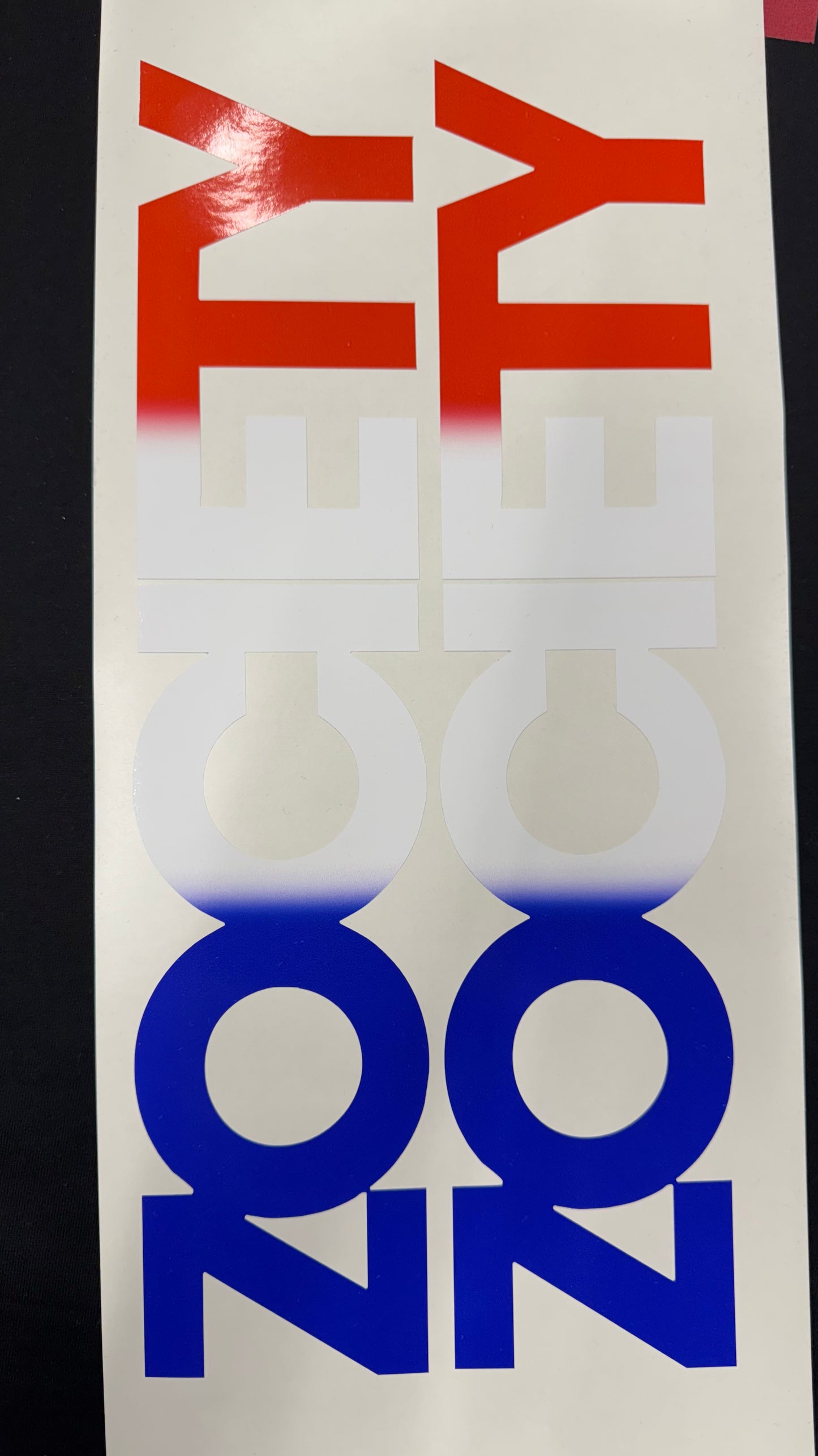 Large Zociety France Sticker
