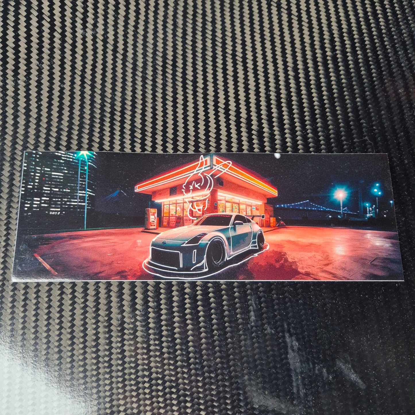 350Z City Slap Sticker