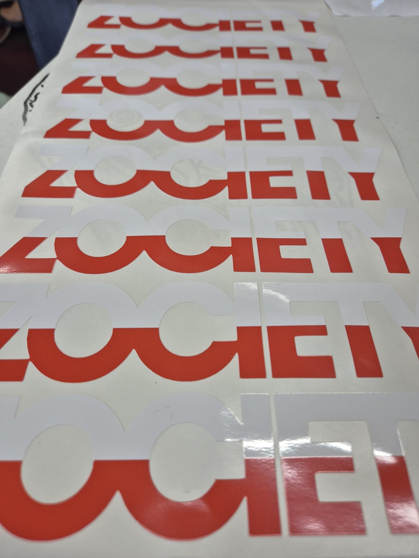 Small Zociety Poland Logo Sticker