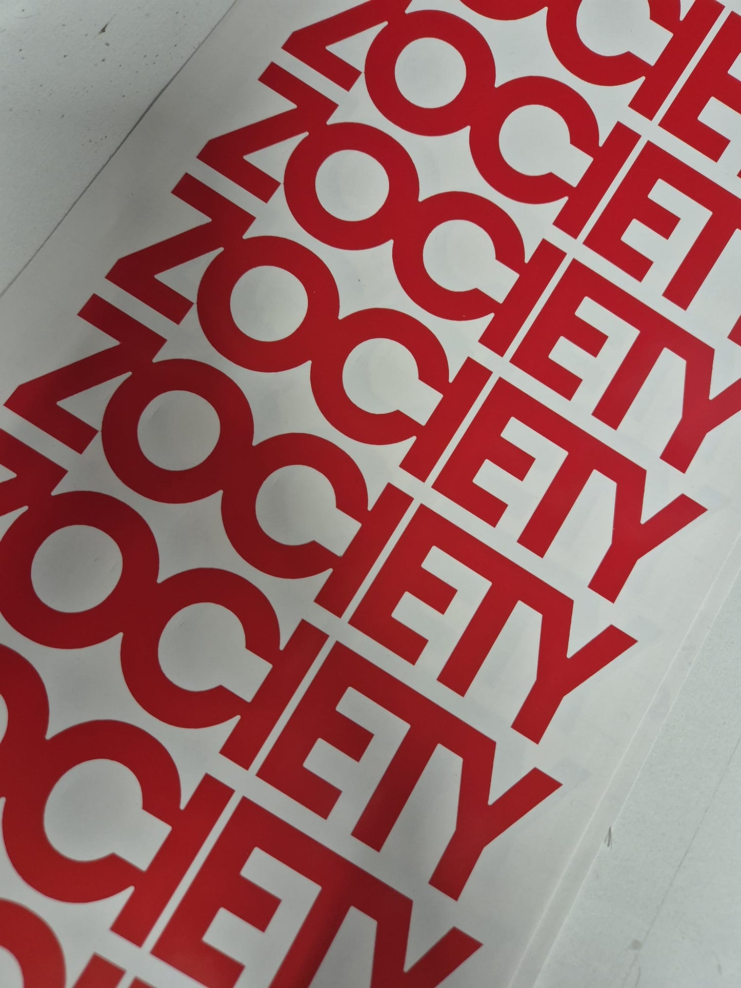 Small Zociety Logo Sticker