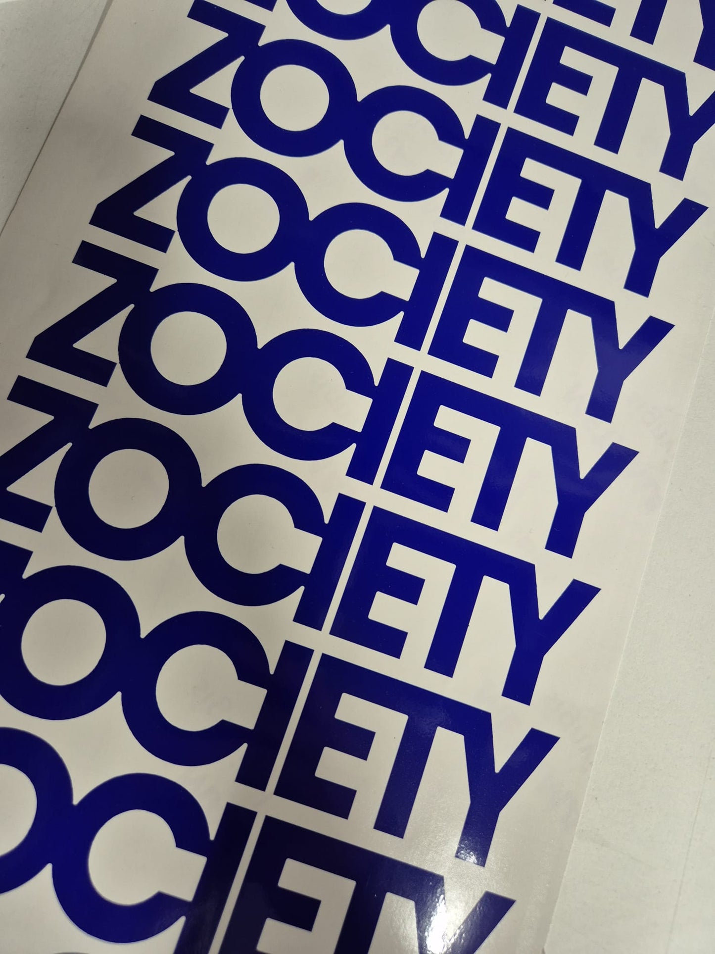Small Zociety Logo Sticker