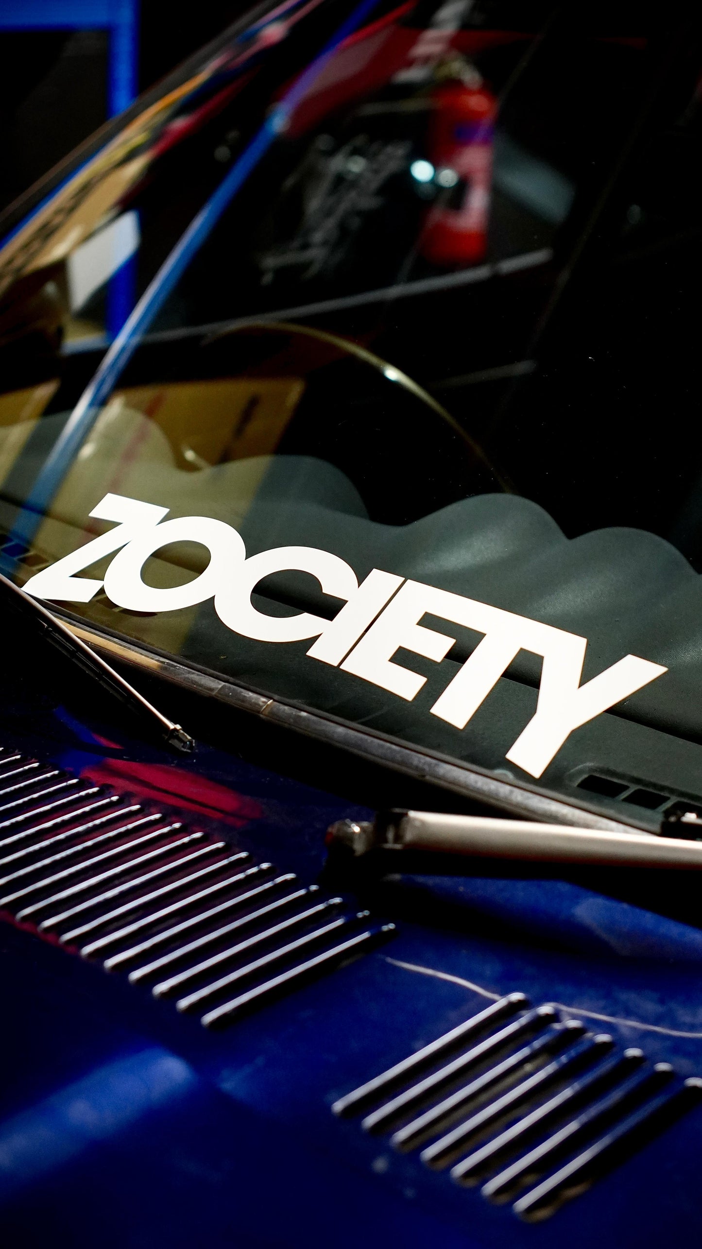 Large Curved Zociety Sticker