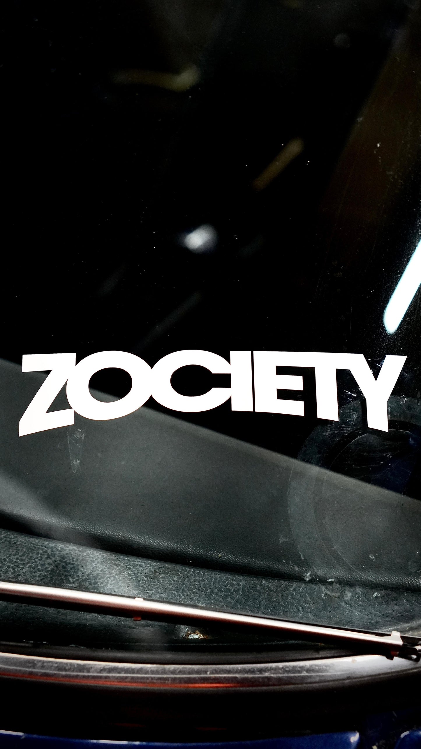 Small Curved Zociety Sticker