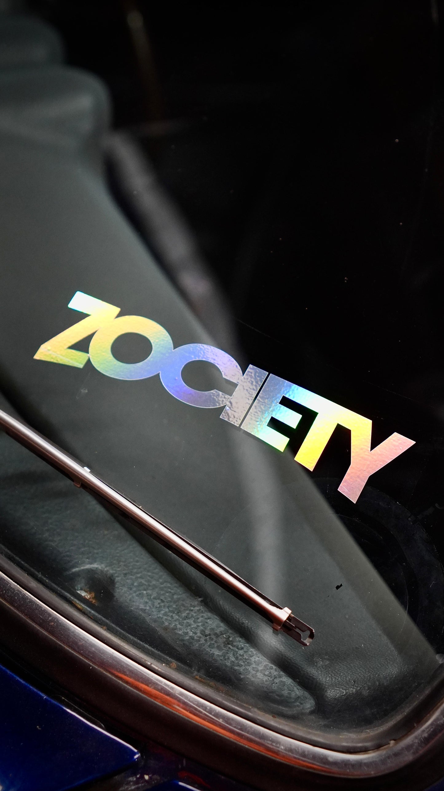 Small Curved Zociety Sticker