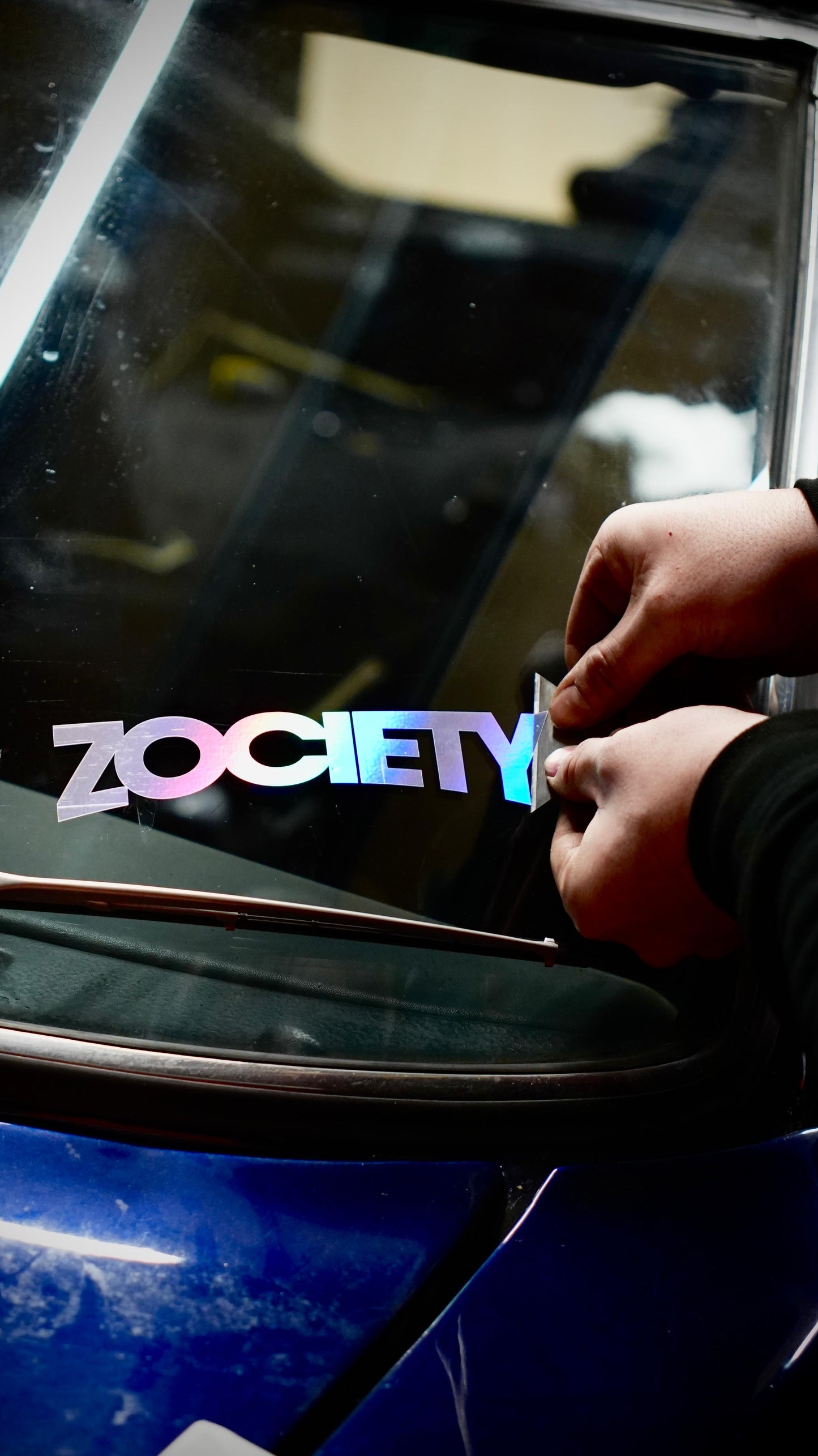 Small Curved Zociety Sticker