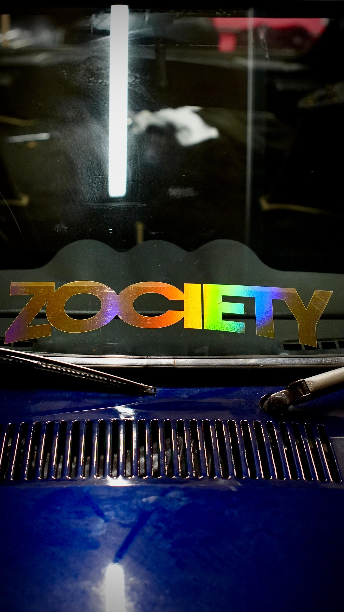 Large Curved Zociety Sticker