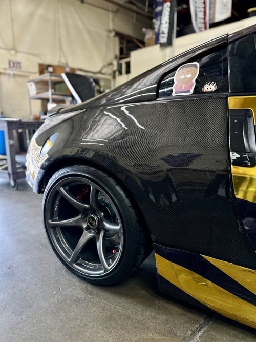 350Z Rear Quarter Panel Caps