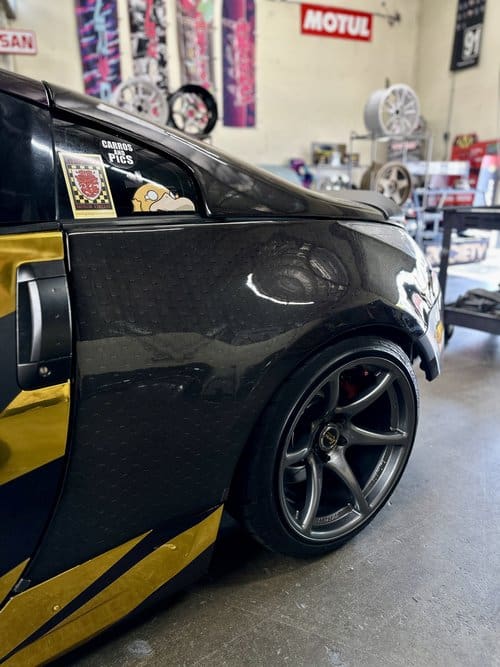 350Z Rear Quarter Panel Caps