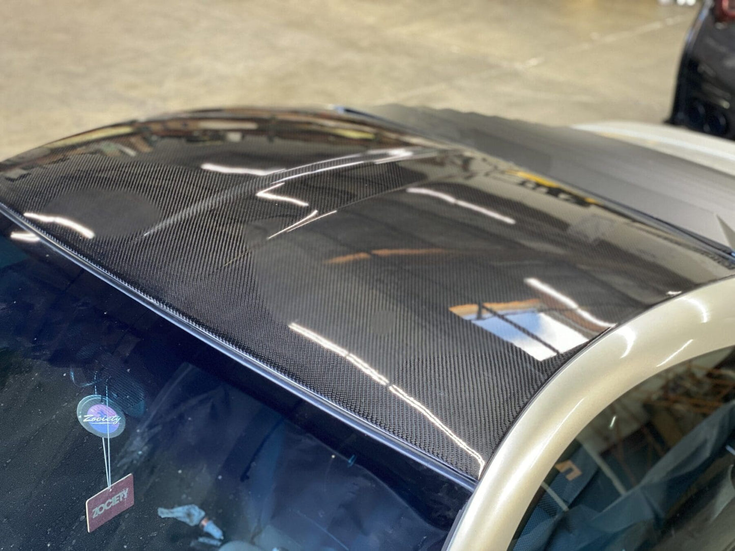 350Z Carbon Fibre Roof Cap