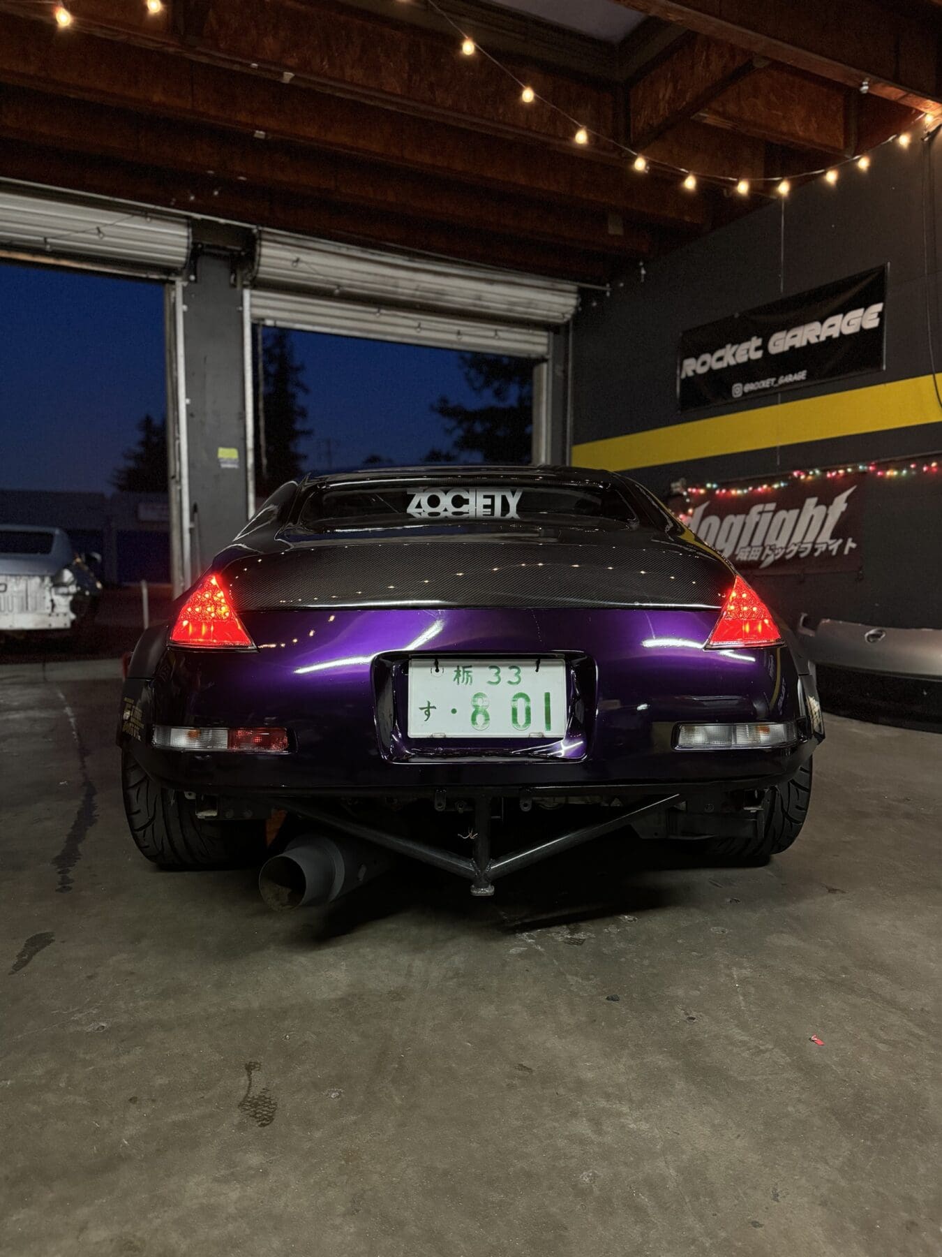 350Z Tunnel Boot Lid