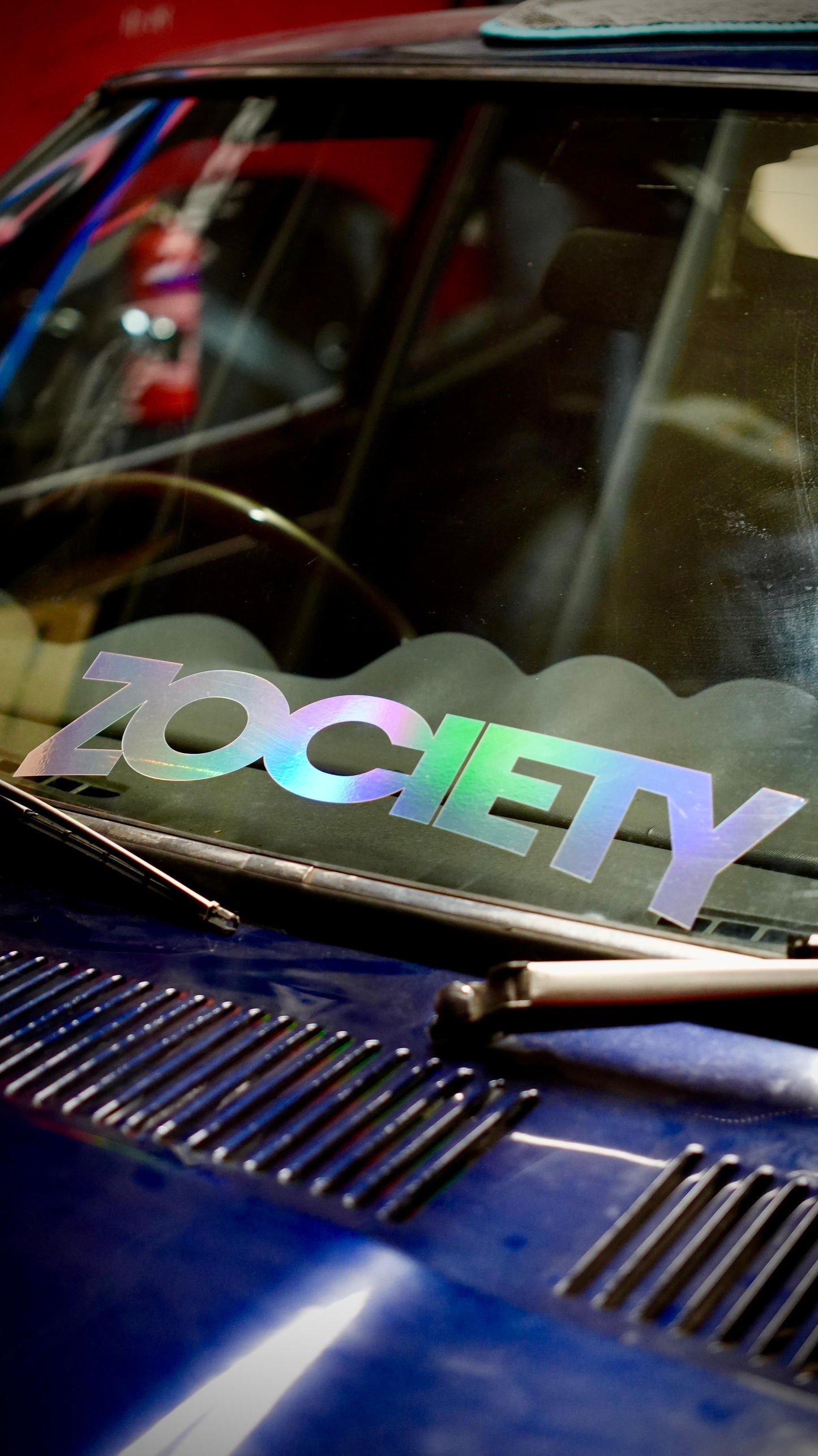 Large Curved Zociety Sticker