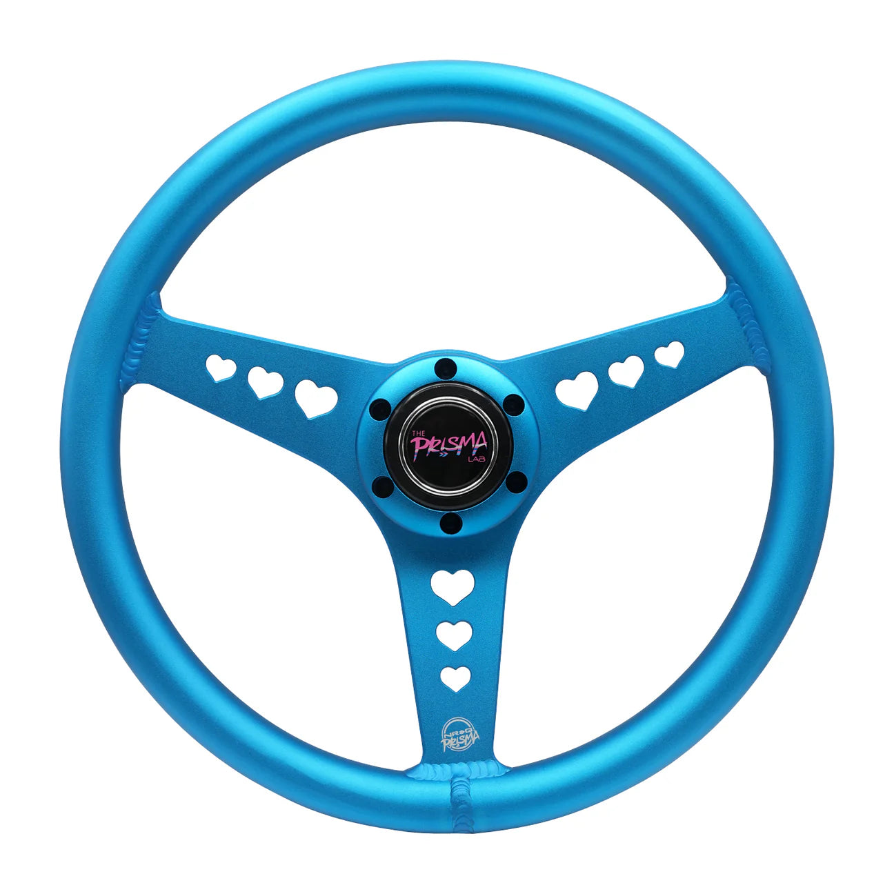 Aluminium Steering Wheel - Heart CutOut