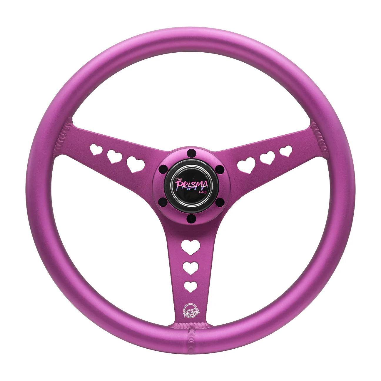 Aluminium Steering Wheel - Heart CutOut