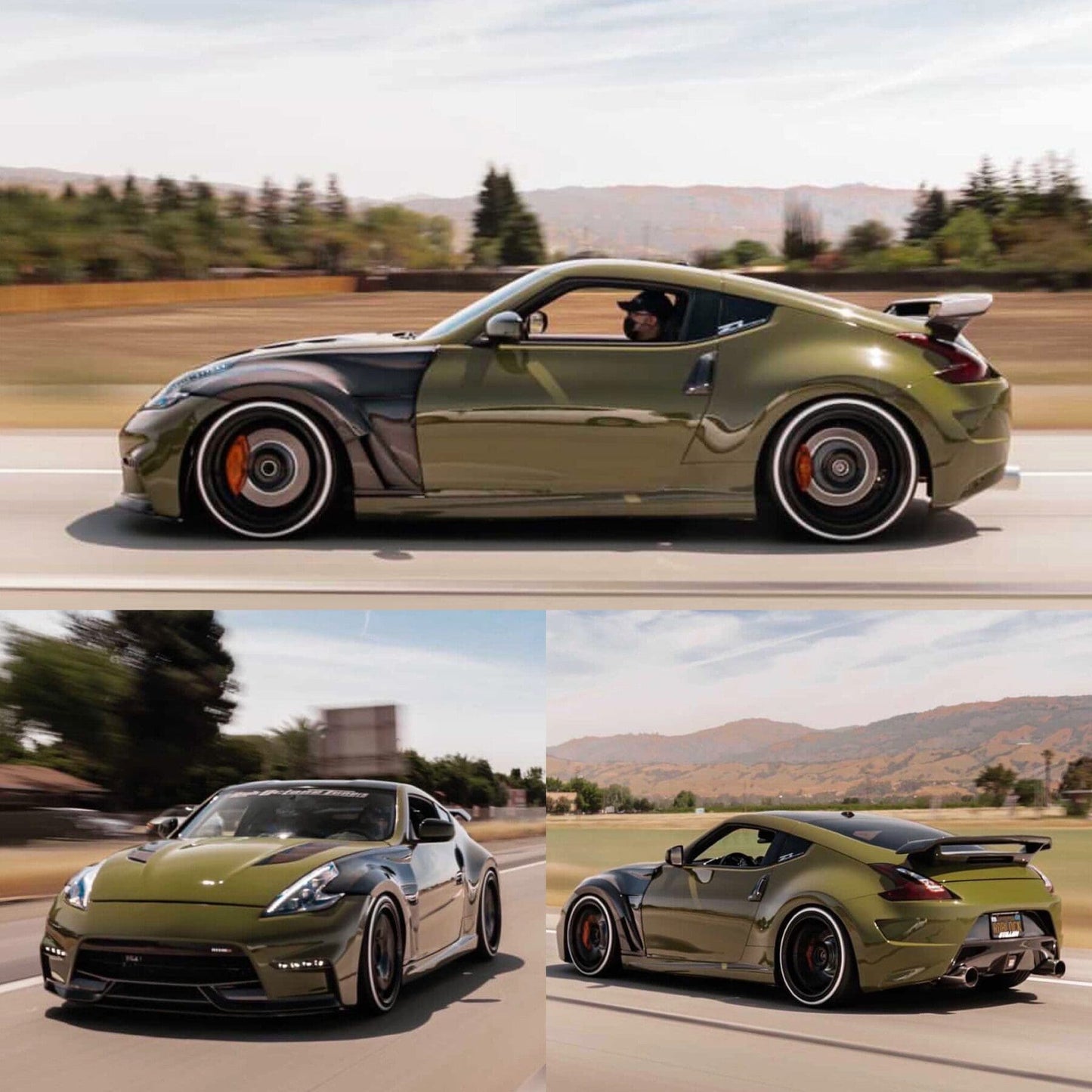 370Z Spec-V Vented Fenders
