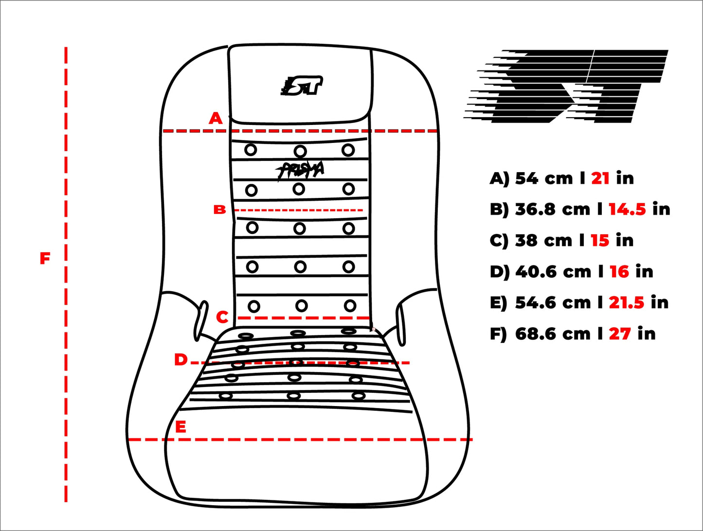 Prisma ST Seats
