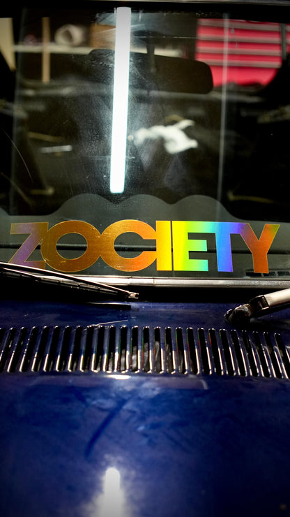Large Zociety Sticker