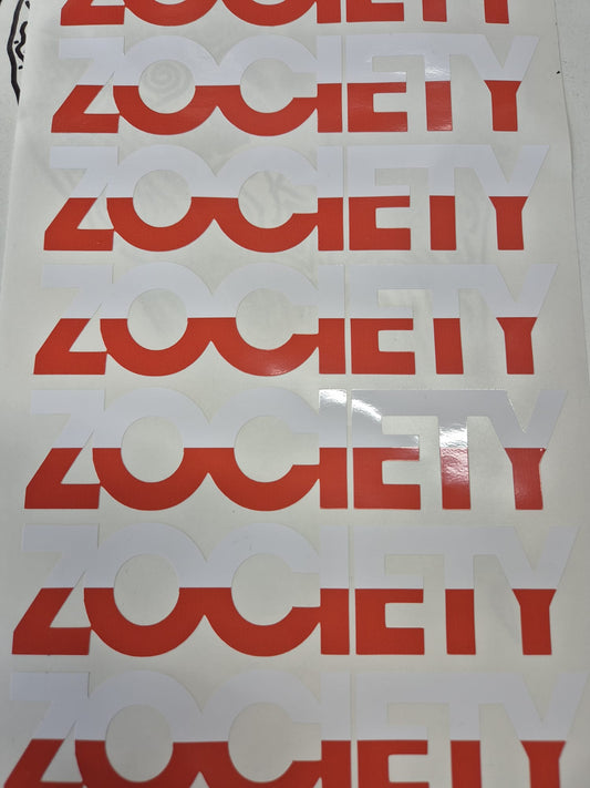 Large Zociety Poland Logo Sticker