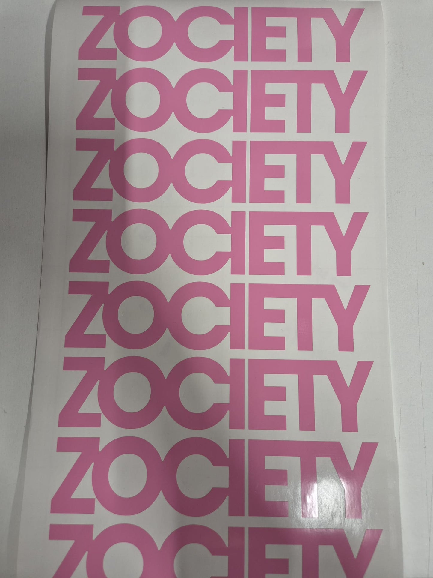 Small Zociety Logo Sticker