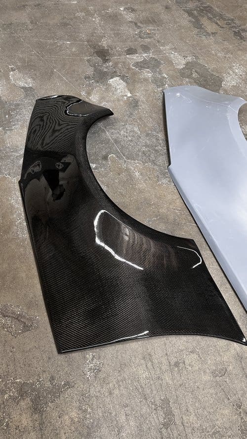 350Z Wide Rear Quarter Panels