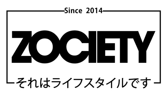 Zociety Plain XL Rear Window Sticker
